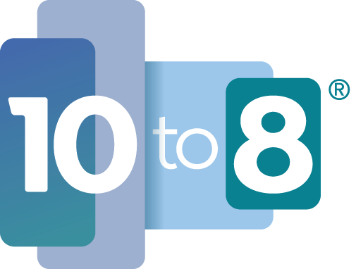 10to8 logo