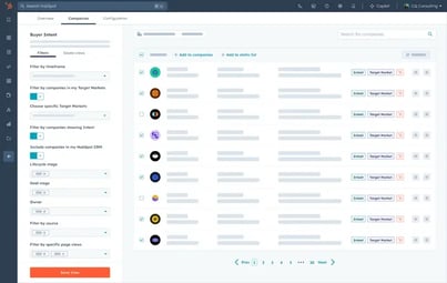 Buyer Intent 2 _ Filters & Revealed Companies Visiting-1