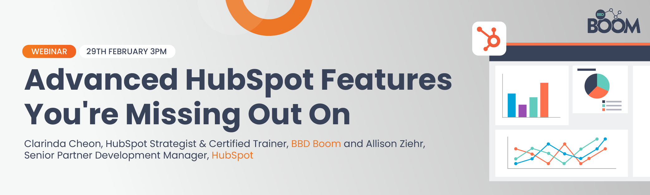 Advanced HubSpot features webinar