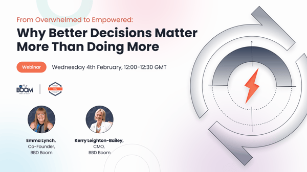 From Overwhelmed to Empowered: Why Better Decisions Matter More Than Doing More