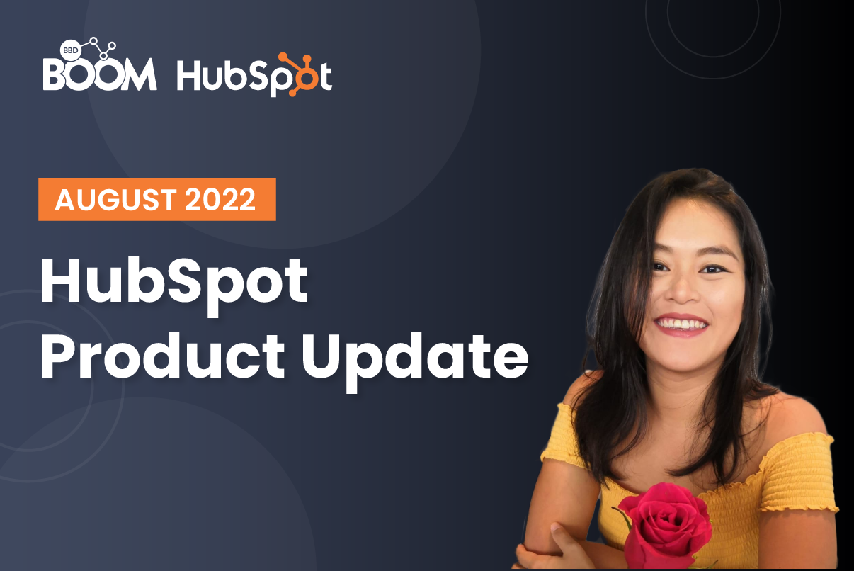 HubSpot Product Update: August 2022