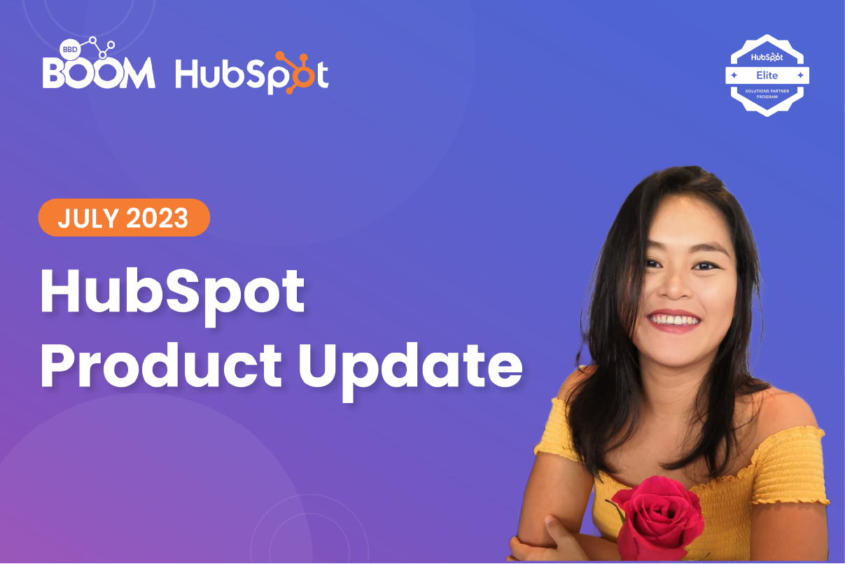 HubSpot Product Update: July 2023