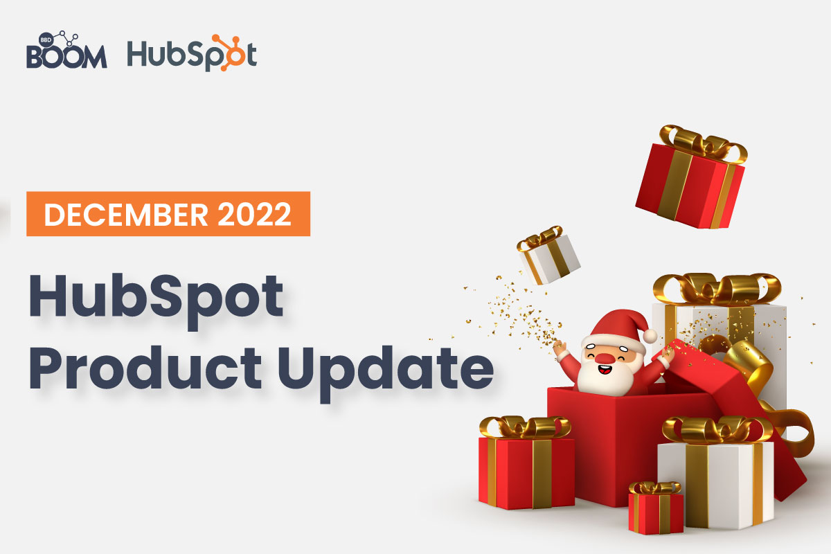 HubSpot Product Update: December 2022