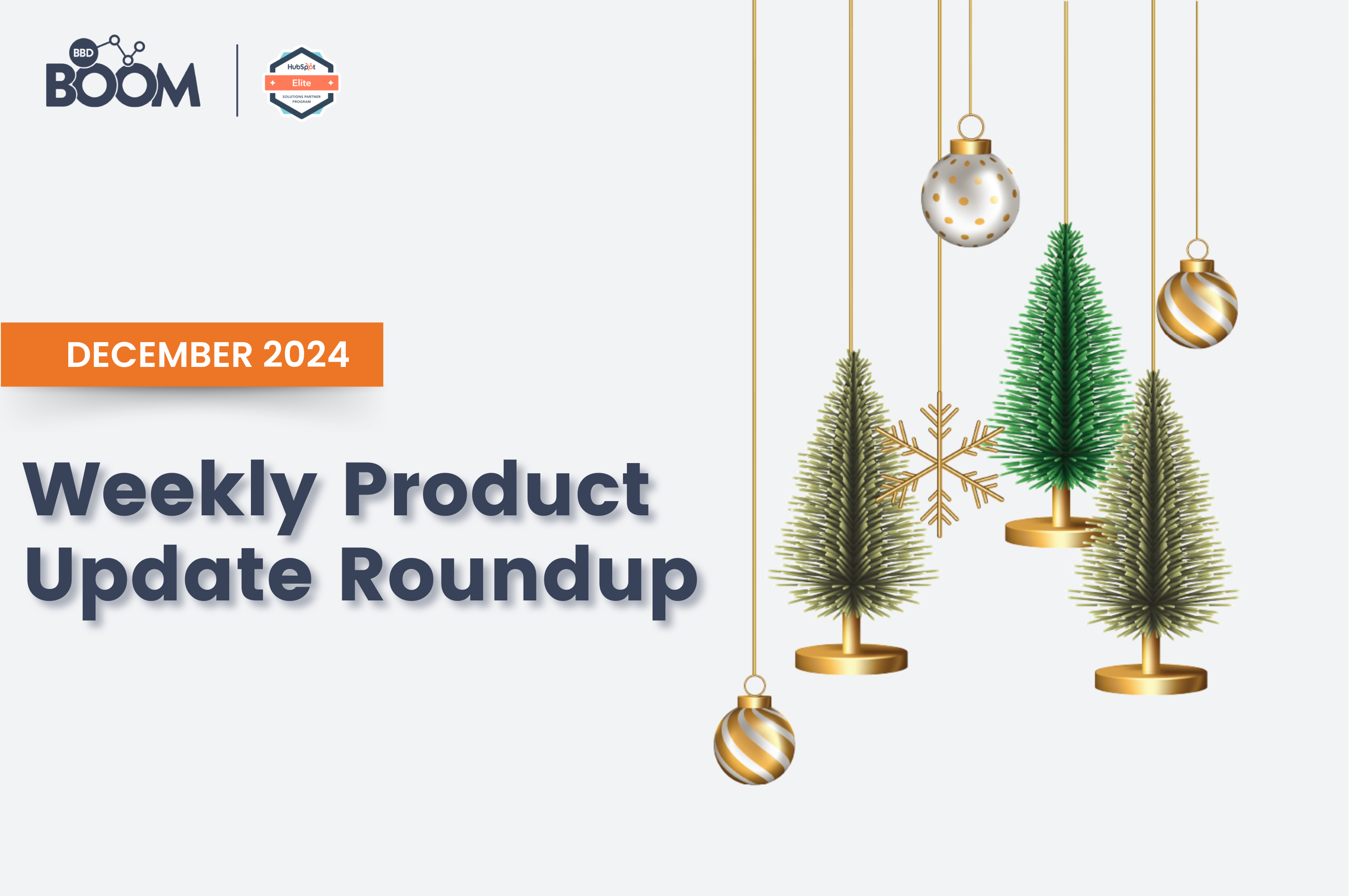 Weekly Product Update Email