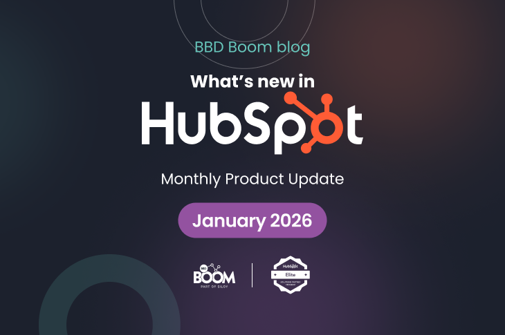 HubSpot Product Update: January 2026